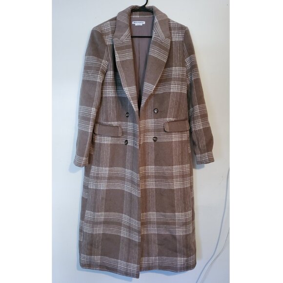 Reformation York Double Breasted Wool Blend Coat - Picture 4 of 10
